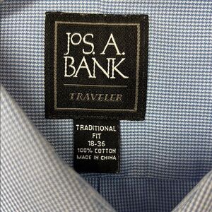Jos. A. Bank Blue Dress Shirt Classic Fit